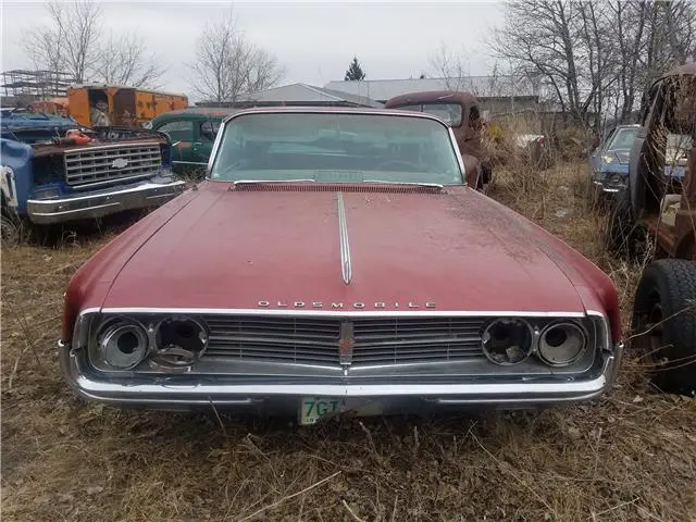 1962 oldsmobile starfire red automatic