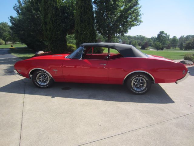 1968 oldsmobile cutlass s convertible restored