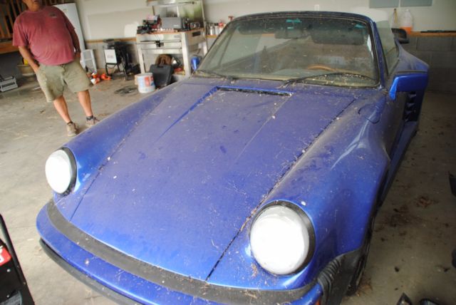 1975 porsche 911 convertible - new paint, engine & trans - needs int. completed