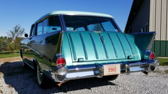 1957 chevy restored nomad wagon
