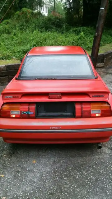 1993 mercury capri xr2 convertible