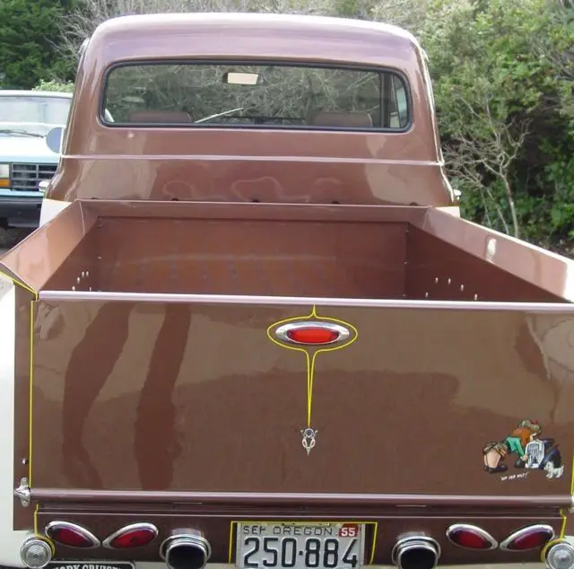 1955 ford f-100 custom show truck/ street cruiser