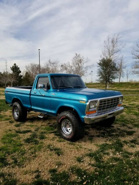 '''''''no reserve''''''' 1979 ford f-150 short bed 4x4 new 460 crate motor