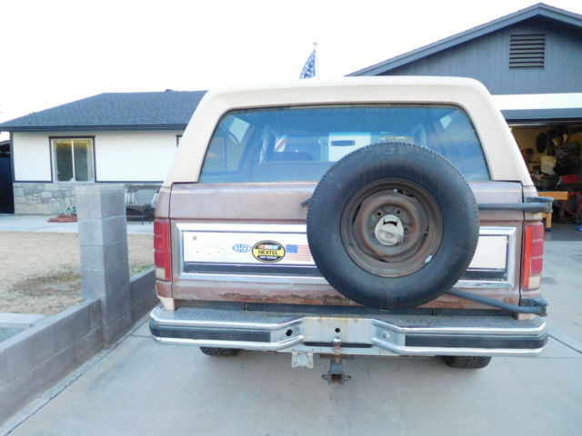 1986 ford bronco 4x4