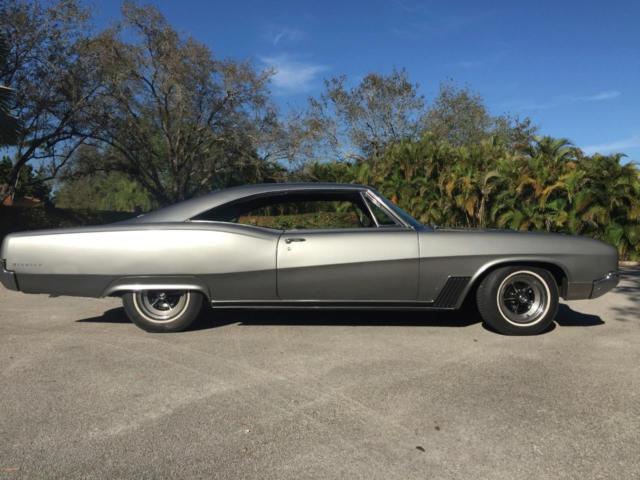 1967 buick wildcat; rebuilt 430-4;#s matching;orig.manual/protect-o-plate;solid