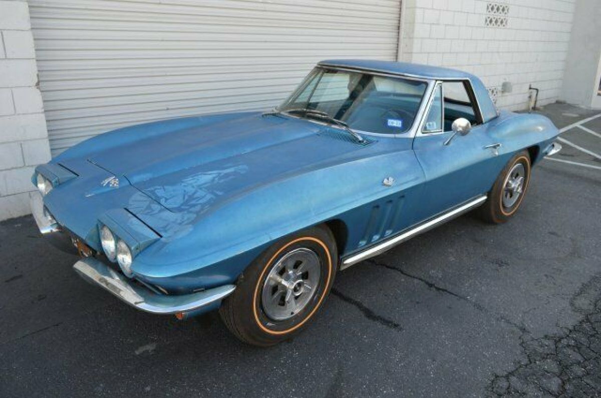 1965 chevrolet corvette highly original ncrs second flight award blue 0 miles