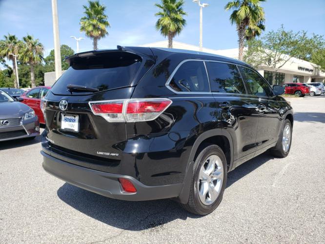 used 2015 toyota highlander awd limited v6 charleston, sc 29414 for sale in charleston, south carolina