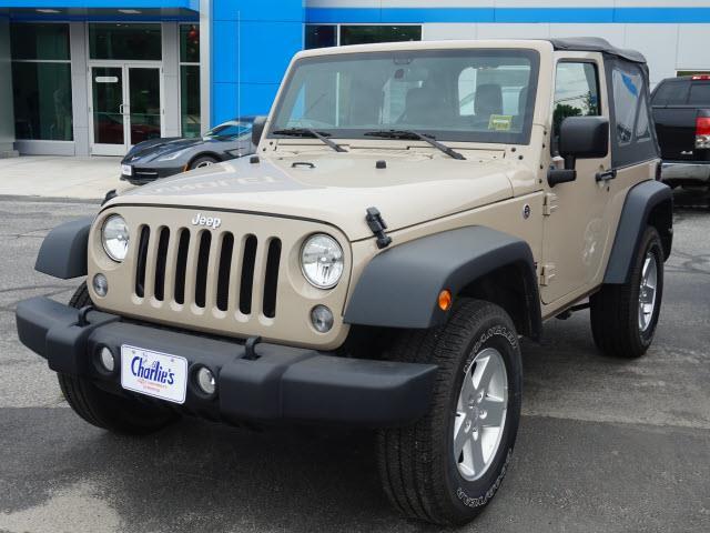 2016 jeep wrangler sport 4x4 sport 2dr suv for sale in winthrop, maine