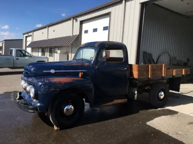 1952 ford f3 flathead - solid survivor with sweet patina