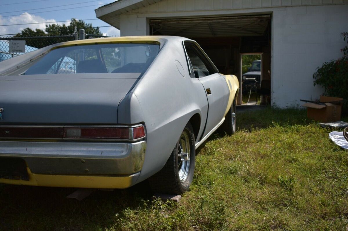 amc amx â€œbittersweet orangeâ€ 401 cu. in., factory 4 spd. , â€œpaint next weekendâ€