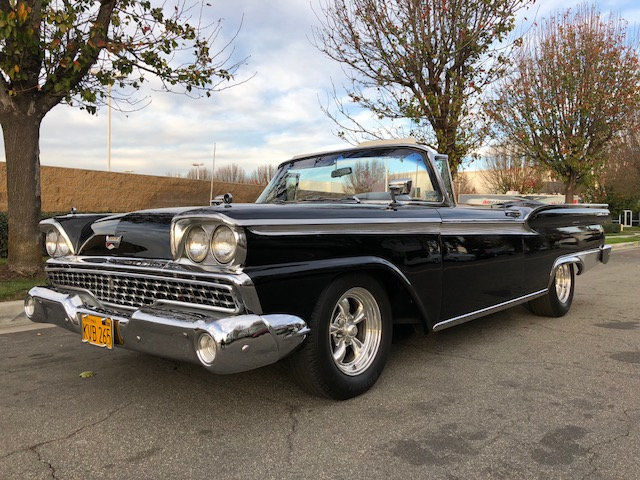 1959 ford fairlane fully restored at cnc motors in california
