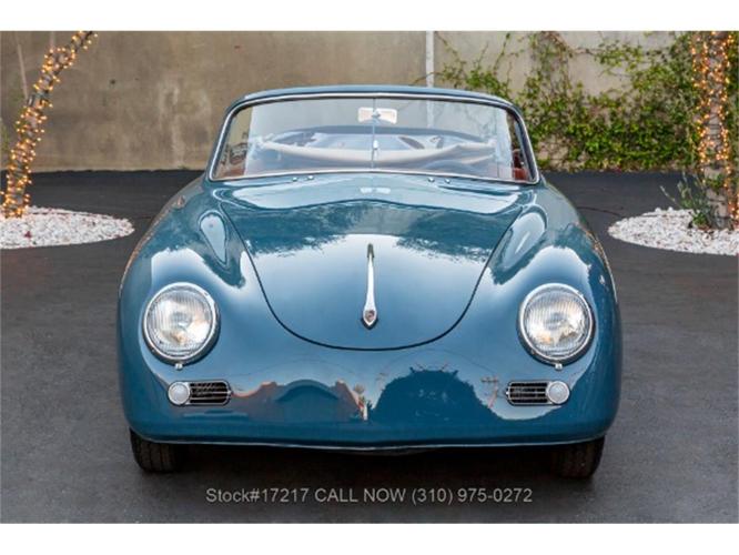 1957 porsche 356a in beverly hills, california