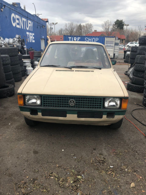 1981 volkswagen rabbit pickup lx 1.6l