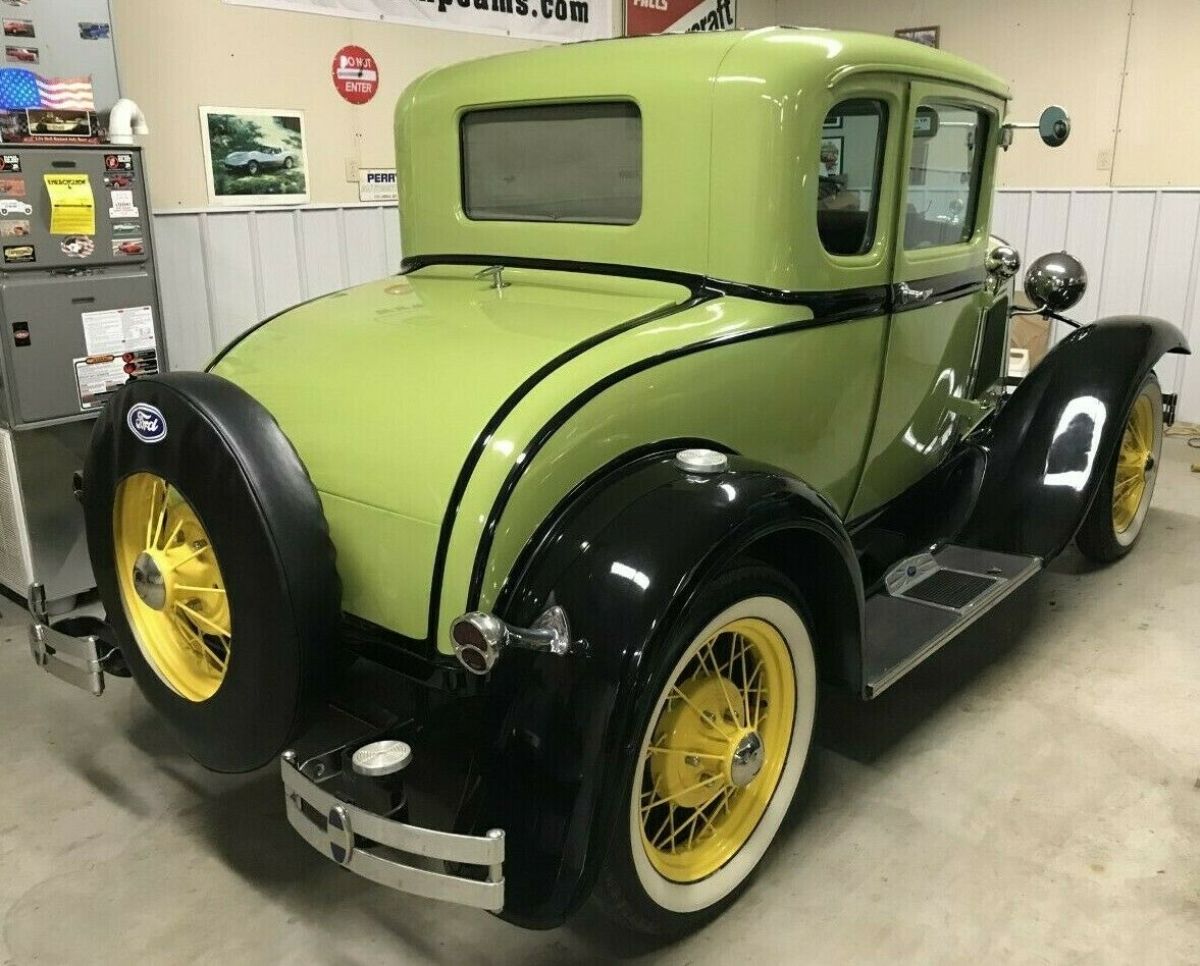 restored show quality investment grade coupe with rumble seat