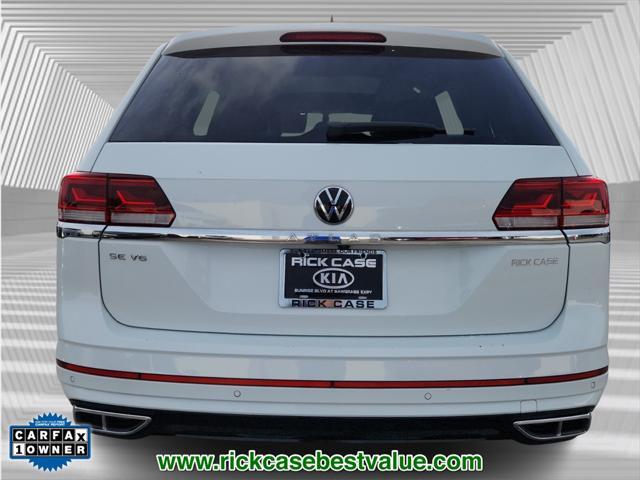 2021 volkswagen atlas 3.6l se w/technology