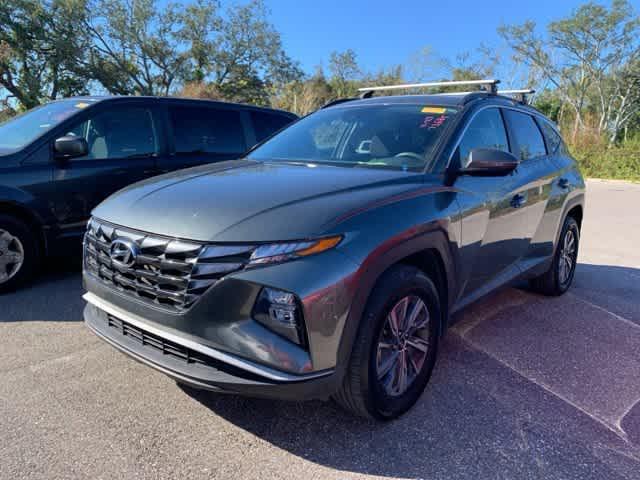 2022 hyundai tucson hybrid blue