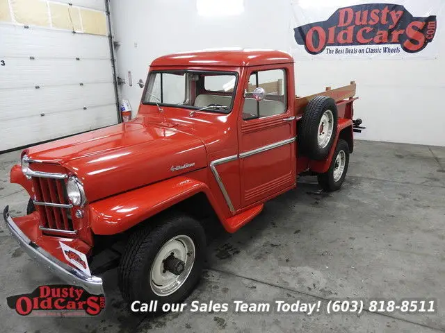 1962 red runs drives body inter excel 4wd full resto!