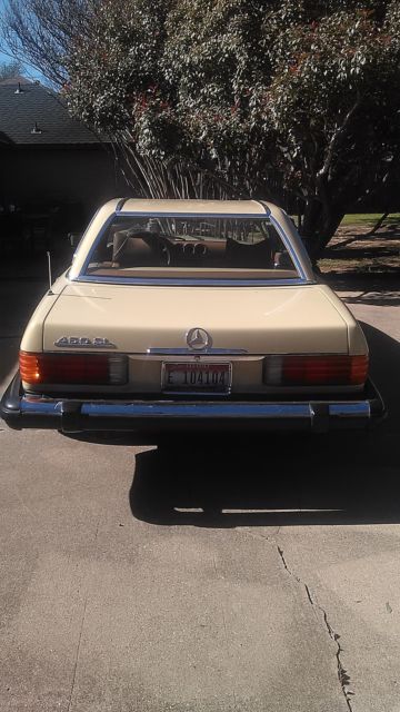 1979 mercedes 450 sl roadster/convertible 69k original miles