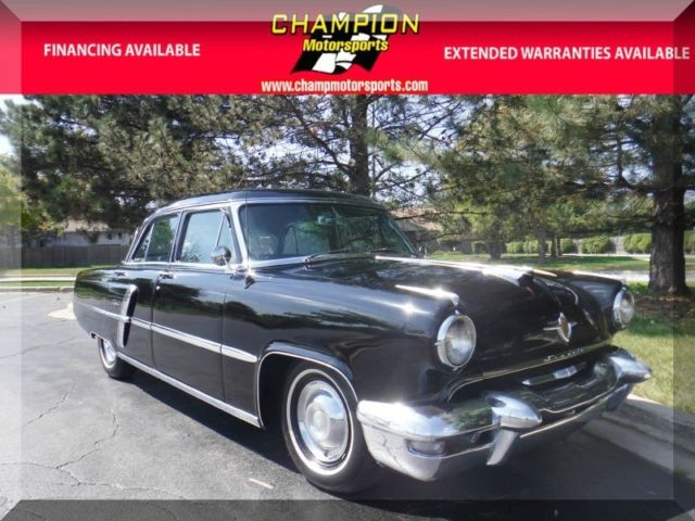 1952 lincoln capri 4-dr 48027 miles ravon black classic cars 90' v8 a