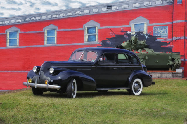 1939 buick roadmaster series 80 sedan, antique cars