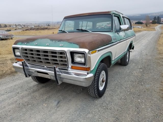 1978 ford bronco 4x4: rust free and very straight! nice clean original survivor!