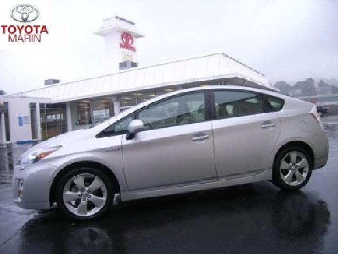 2010 toyota prius five w/nav. & leather...local marin car one owner...certified in san rafael, ca
