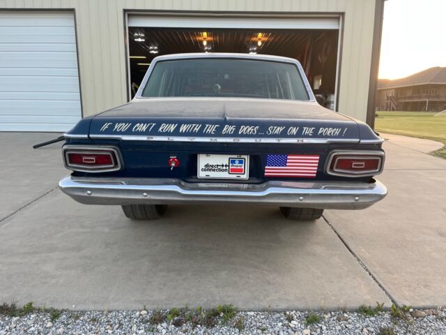 1964 plymouth savoy sedan brown rwd automatic