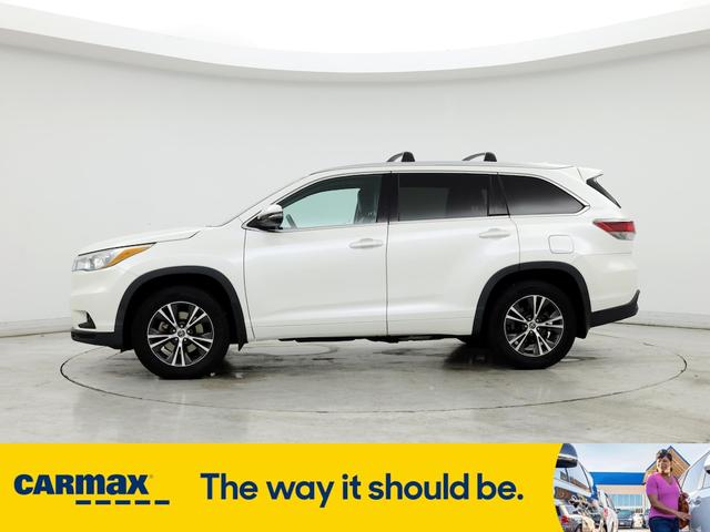 2016 toyota highlander xle