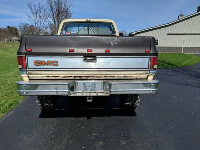 1985 gmc 1 ton 4x4 454 turbo 400 arizona truck