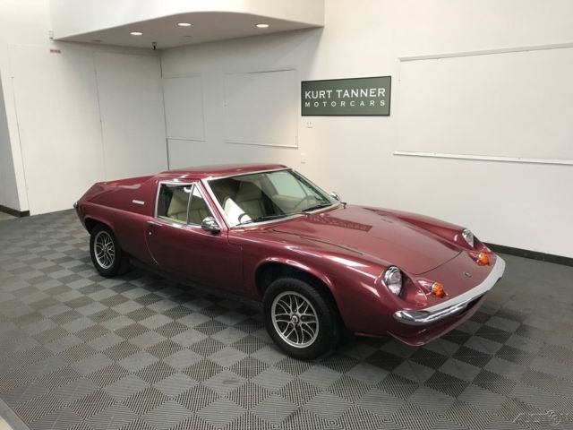 1972 lotus europa twin cam, big valve. weber race conversion carbs and intake