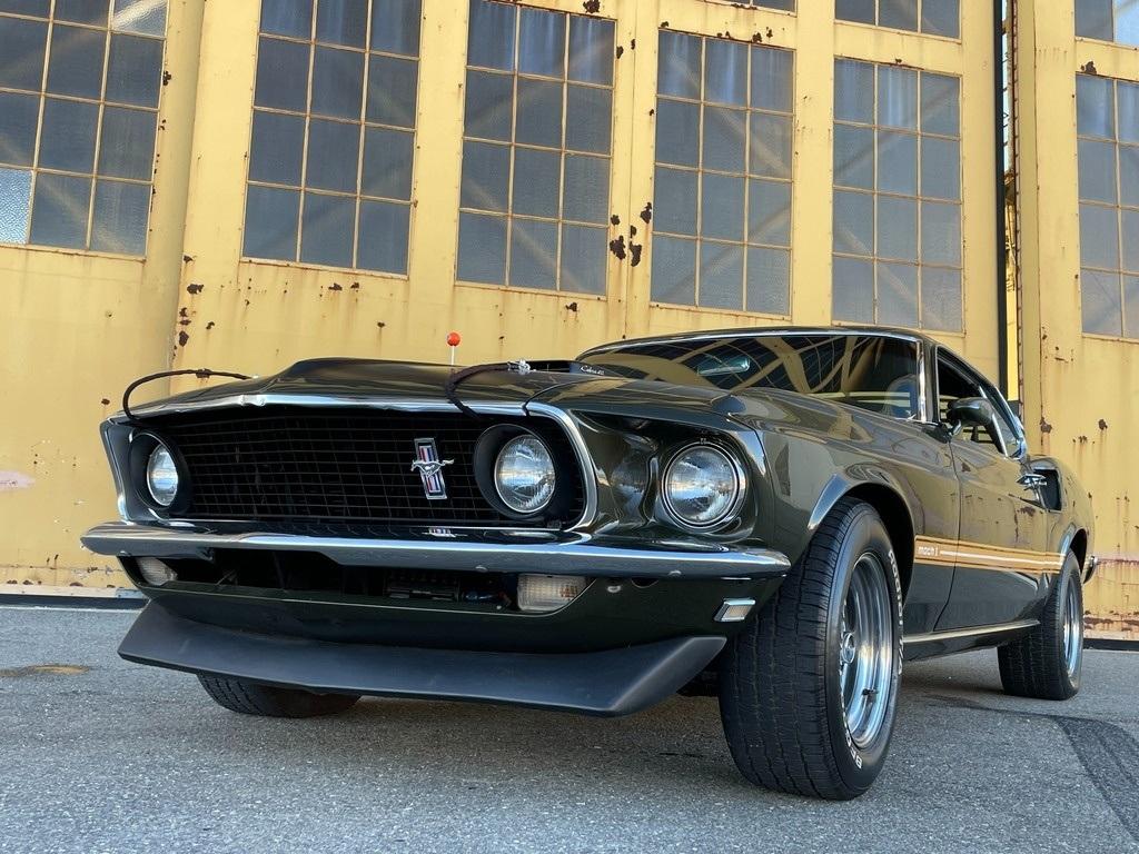 1969 ford mustang 428 black jade