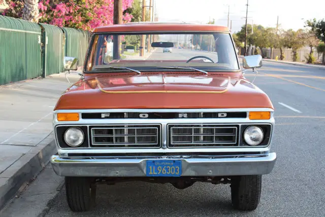 california original, 1977 ford f-150 ranger 4x4 short-bed rare step-side