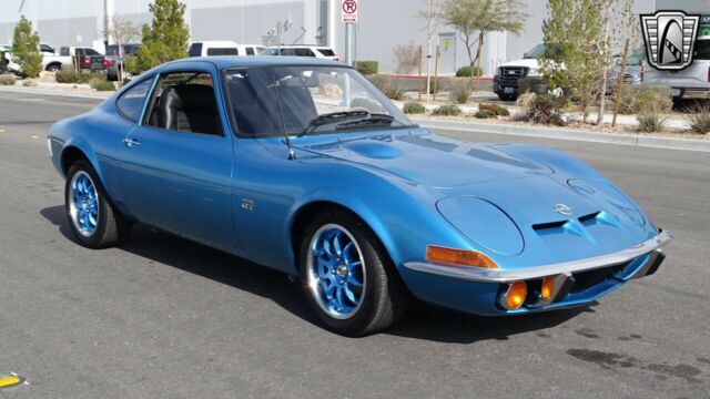teal 1969 opel gt numbers matching 1.9 l 4 speed manual available now!