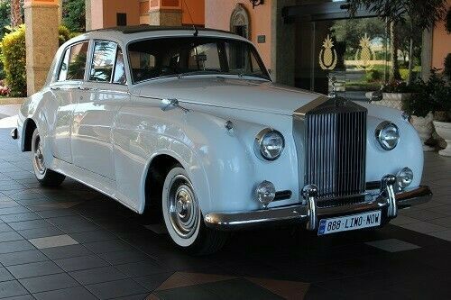 1958 rolls-royce silver cloud rh white