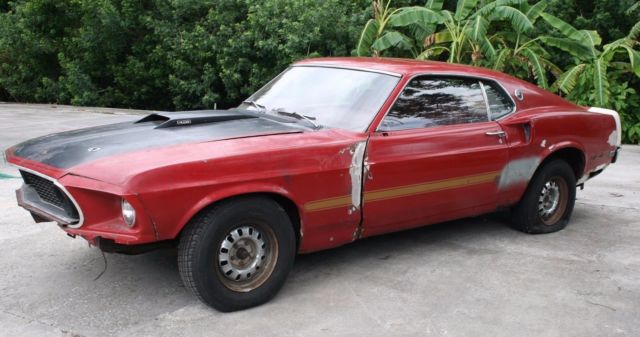 1969 ford mustang mach 1 428 cj q code 69 mach1 428cj 428scj cobra jet rare 1 of
