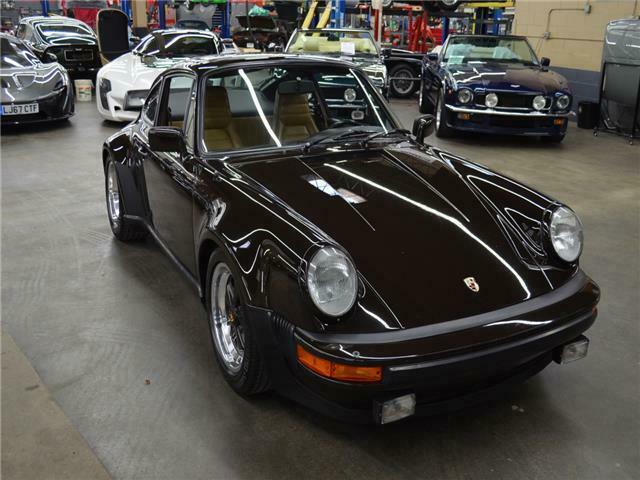 1979 porsche 911 turbo 34665 miles mocha brown coupe 3.3 liter flat 6 manual