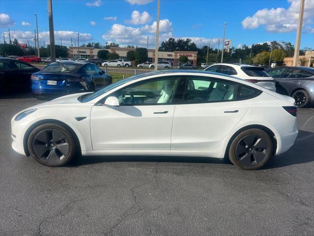 2022 tesla model 3 standard range