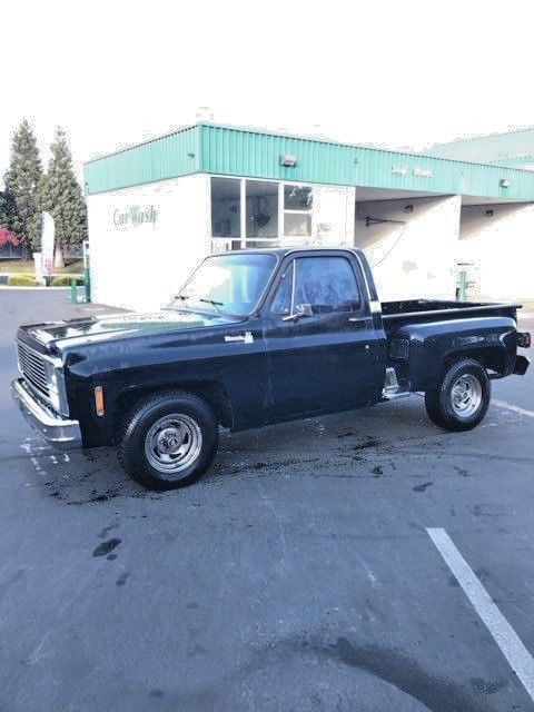1980 chevrolet silverado c10 stepside 2 wheel drive automatic 350 v8 72,000 mile