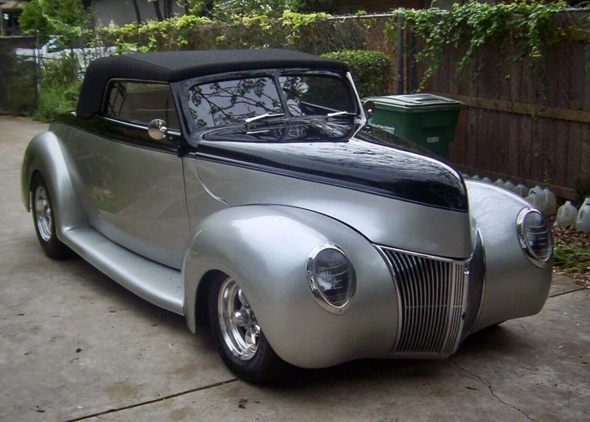 1939 ford deluxe, hardtop convertible, 2012 built!