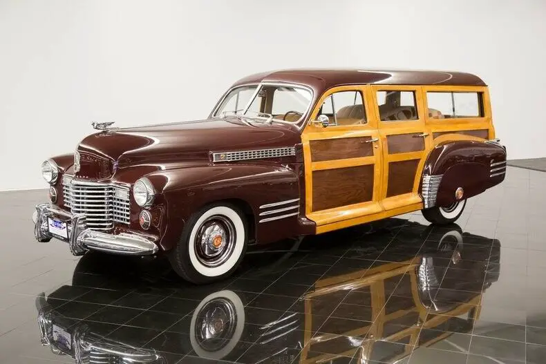 1941 cadillac series 61 station wagon woodie 3 speed manual 346ci v8