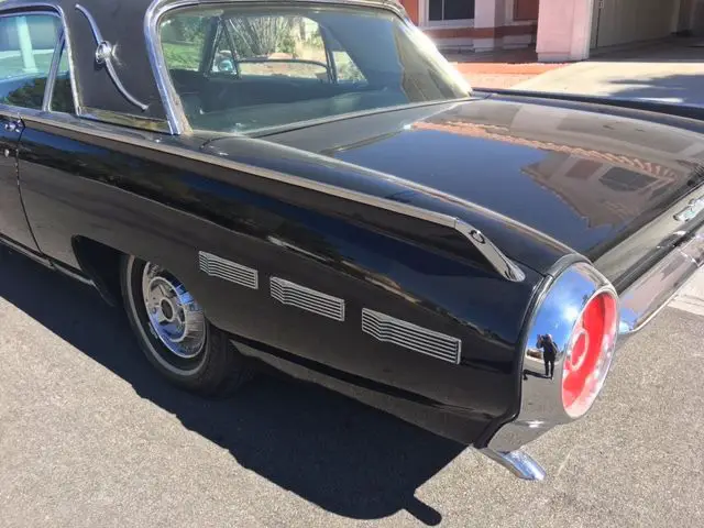 vintage 1962 ford thunderbird hardtop v8 390 beautiful classic car black