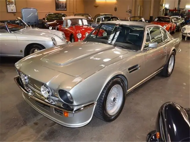 rare aston martin oscar india v8 coupe - only 50,000 miles from new