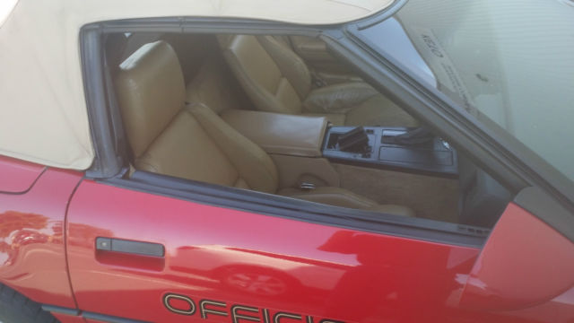 corvette indianapolis 500 pace car convertible 2-door