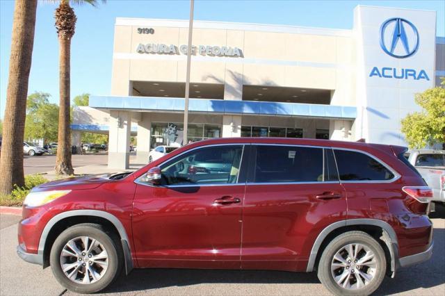 2014 toyota highlander le