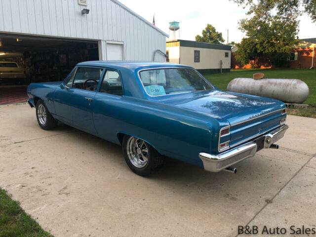 1964 chevrolet chevelle 0 blue coupe 8 cyl, 4 speed manual
