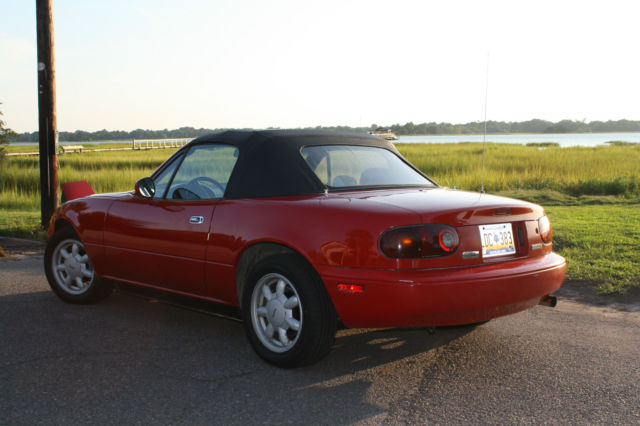 1990 mazda mx-5 miata - low miles, cold a/c, all original