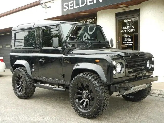 ** 1989 land rover defender 90 * 2.5l turbo diesel engine * matching numbers **