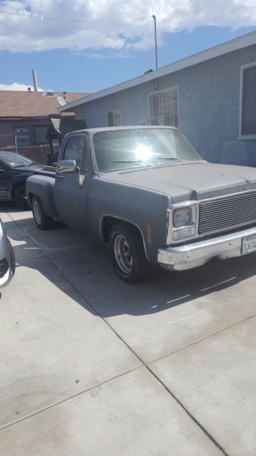 beauty 1980 chevy silverado step- side short bed truck exellent shape no rust