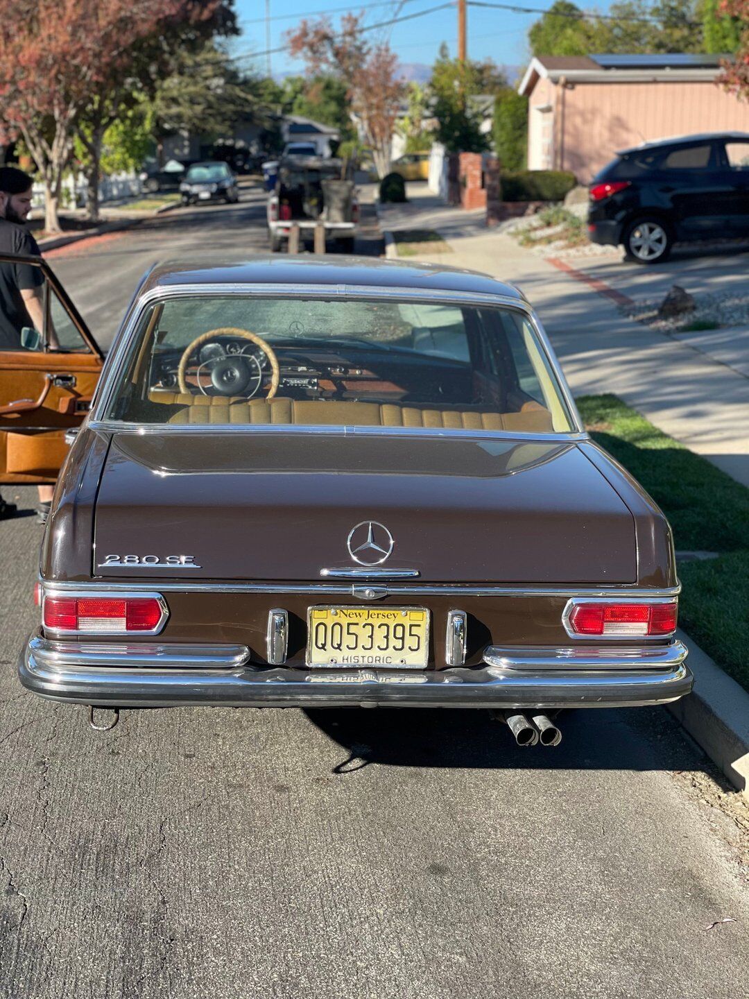 1968 mercedes-benz 200-series 1968 mercedes-benz 280se -55k original miles