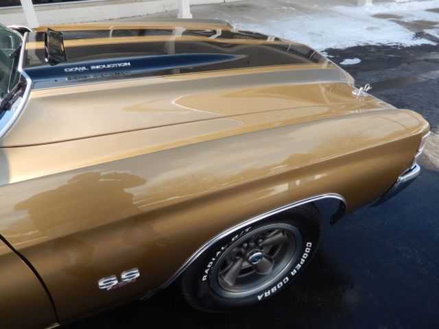 1971 chevrolet chevelle ss match#s ls5 454 factory a/c tach 12 bolt